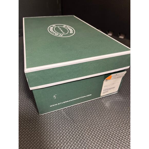 Stubbs and Wootton Palm Beach Limited Edition Black Gold Floral Loafer Size 5 - Picture 4 of 13